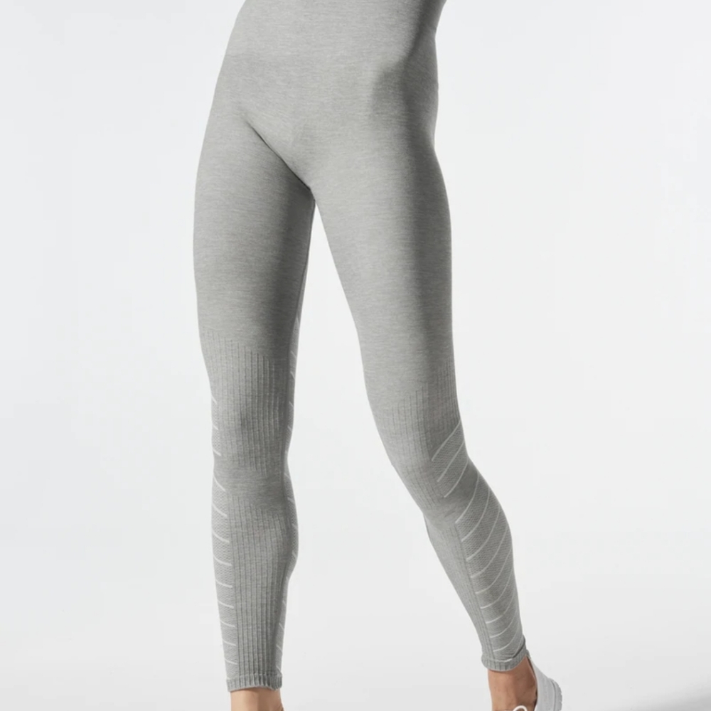 BLANQI SportSupport Hipster Contour Legging - DOVE GREY / Small